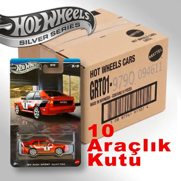 Hot Wheels Silver Series Audi Set Kutu - GRT01 - 979Q