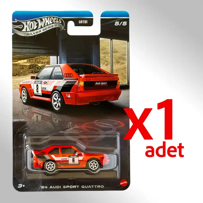 Hot Wheels Silver Series Audi Set Kutu - GRT01 - 979Q