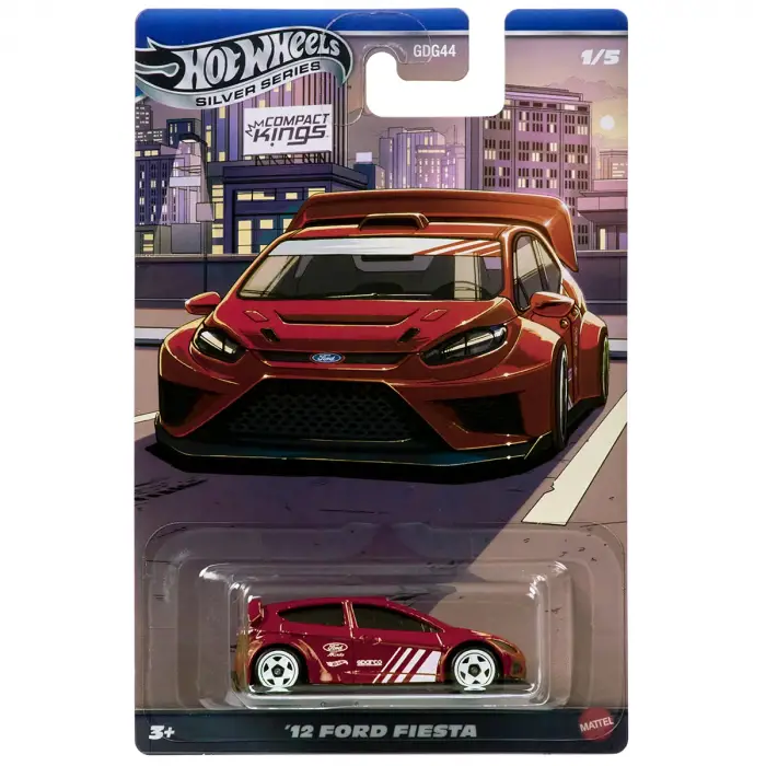 Hot Wheels Silver Series Compact Kings Ford Fiesta - JKX58