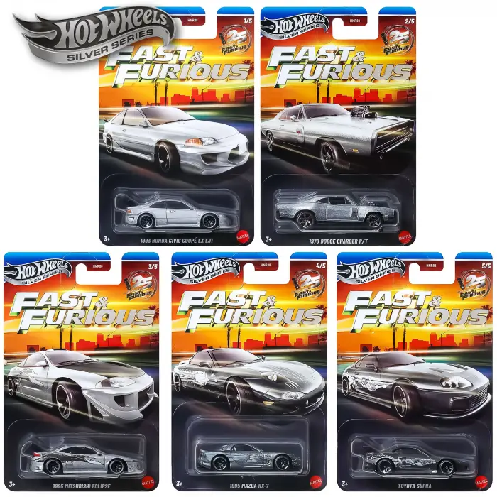 Hot Wheels Silver Series Fast Furious 2026 - HNR88 - 979Q