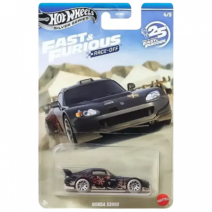 Hot Wheels Silver Series Fast & Furious Honda S2000 - HNR88-JKX18