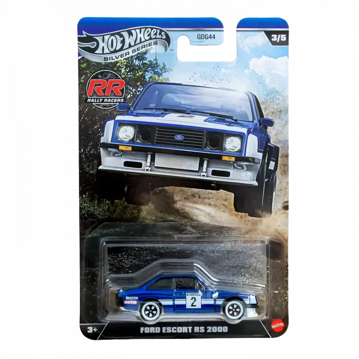 Hot Wheels Silver Series Ford Escord RS 2000 JKX63 - GDG44