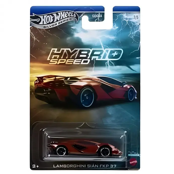 Hot Wheels Silver Series Hybrid Speed Lamborghini Sian FKP 37 - JCB77