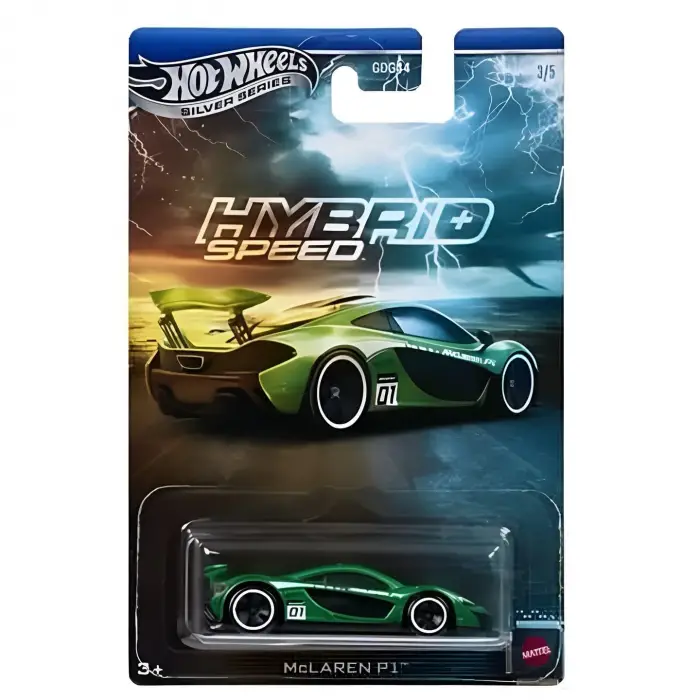 Hot Wheels Silver Series Hybrid Speed McLaren P1 - JCB78