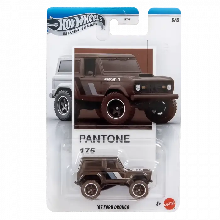 Hot Wheels Silver Series Pantone Set JKY47-979B - 6lı Koleksiyon Seti
