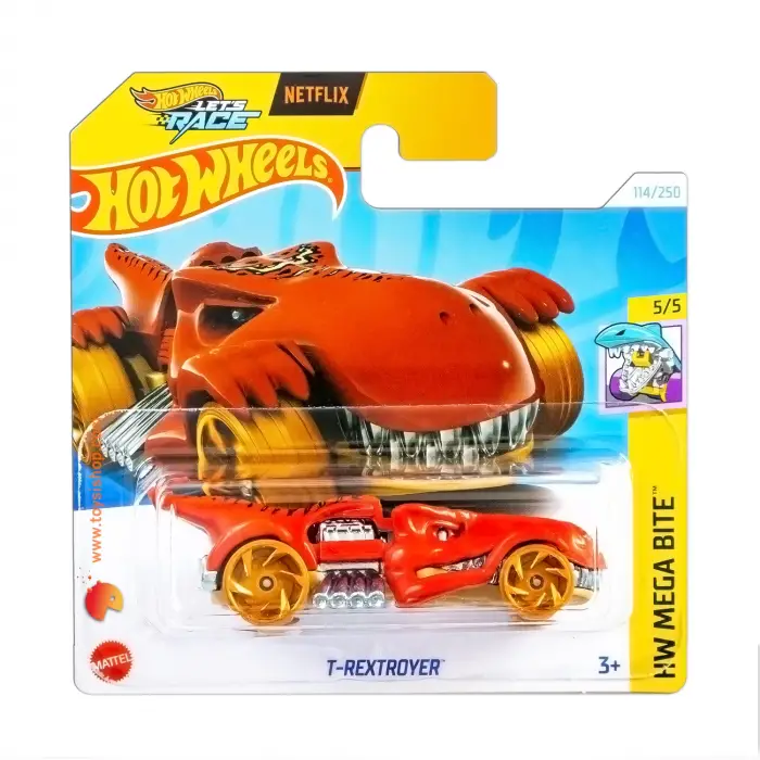 Hot Wheels T-Rextroyer - HW Mega Bite, 114