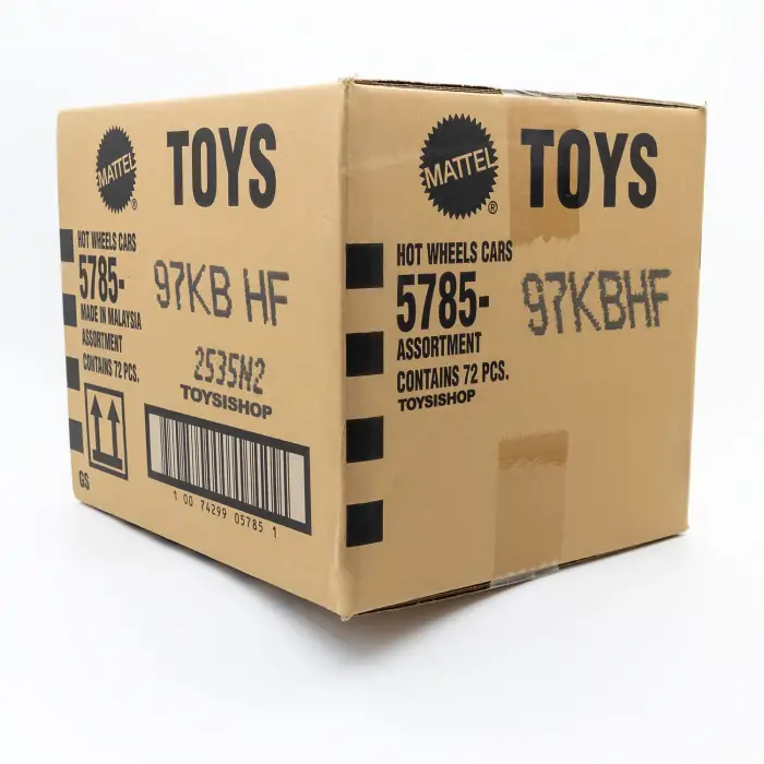 Hot Wheels Tekli Arabalar 2026 B Case - 72 Adetlik Kutu