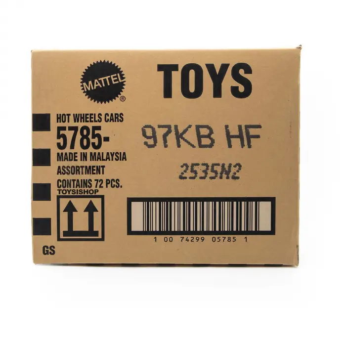 Hot Wheels Tekli Arabalar 2026 B Case - 72 Adetlik Kutu