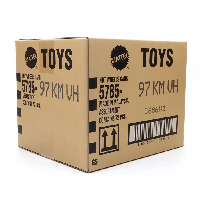 Hot Wheels Tekli Arabalar 2026 M Case - 72 Adetlik Kutu