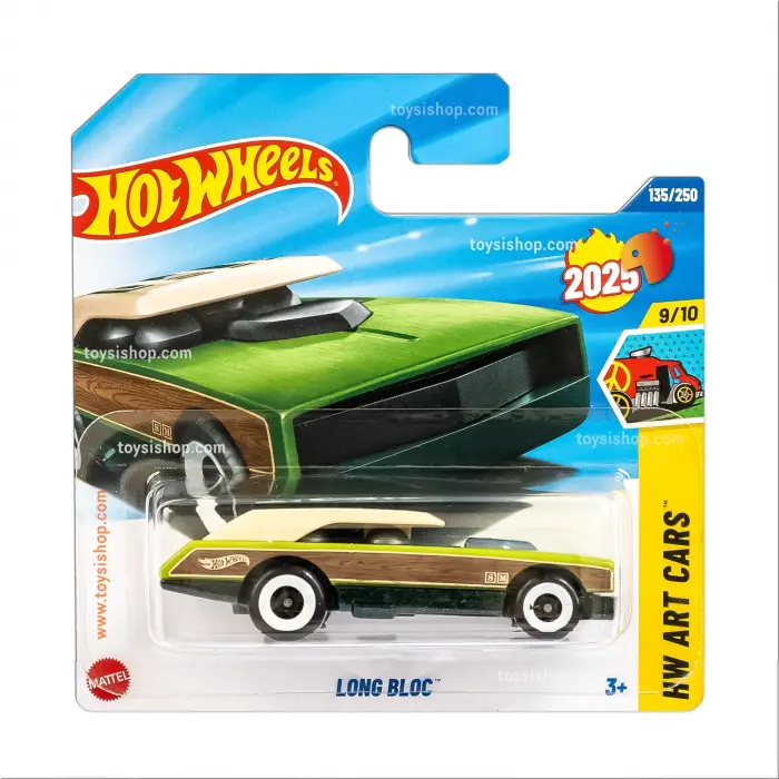 Hot Wheels Tekli Arabalar Long Bloc - HW Art Cars - 135