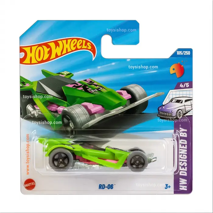 Hot Wheels Tekli Arabalar RD-06 - HW Desinged By - 105
