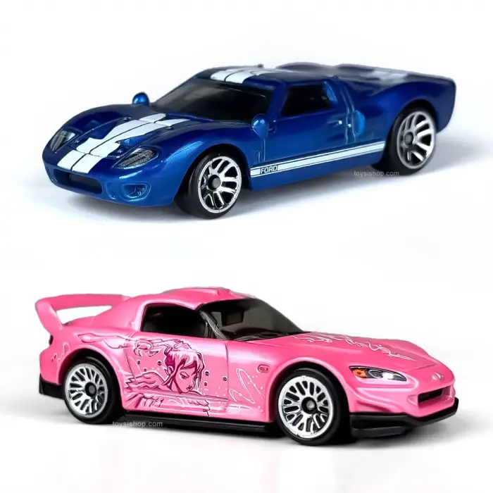 Hot Wheels Woman of Fast - Honda S2000 ve Ford GT 40 İkili Set