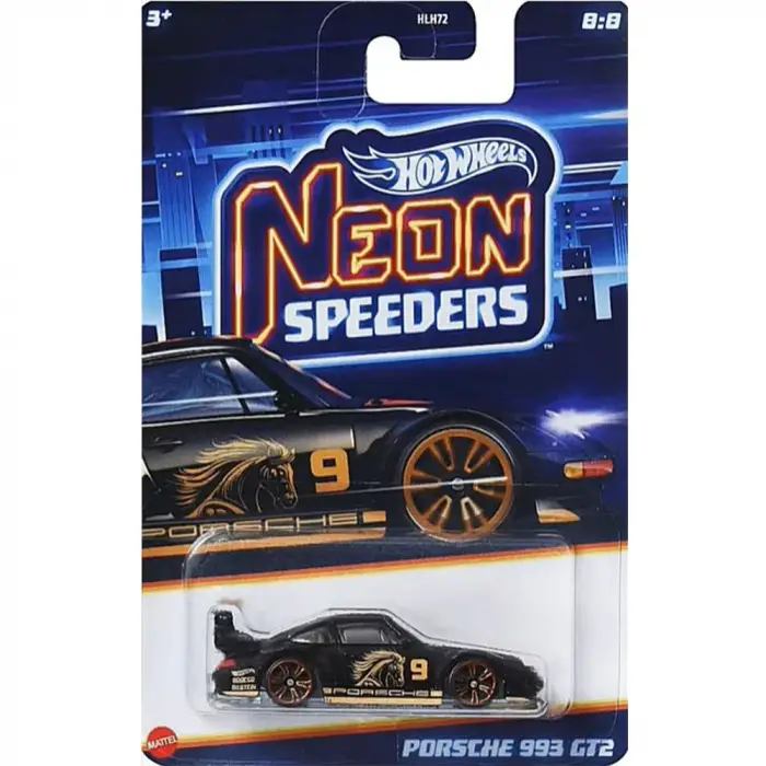 Hot Whels Neon Speeders 8 Araçlık Set - HLH72