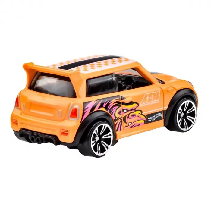 Hot Whels Neon Speeders Mini Cooper S Challenge - HLH72-JBY96