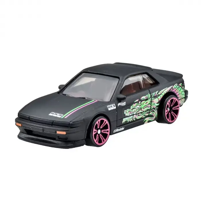 Hot Whels Neon Speeders Nissan Silvia (SI3)- HLH72-JBY94