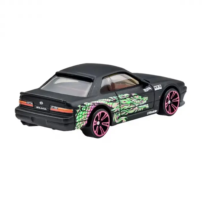 Hot Whels Neon Speeders Nissan Silvia (SI3)- HLH72-JBY94