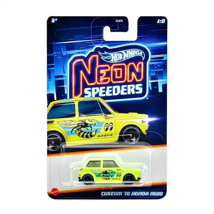 Hot Whels Neon Speeders 8 Araçlık Set - HLH72