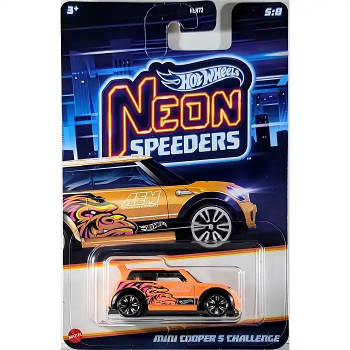 Hot Whels Neon Speeders 8 Araçlık Set - HLH72