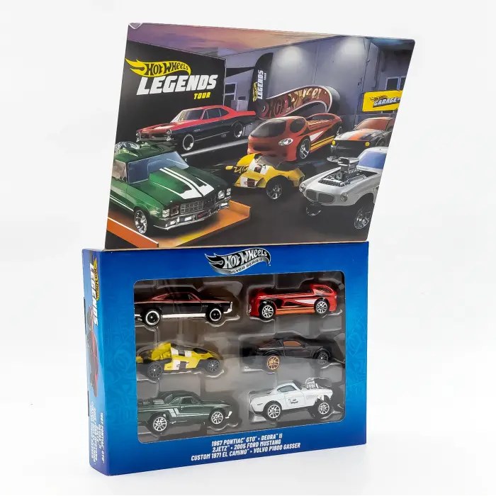 Hot Whels Silver Series Legends Tour 6lı Arabalar JBY78