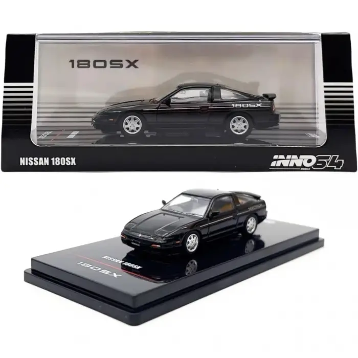 Inno 1/64 NISSAN 180SX Black IN64-180SX-BLA