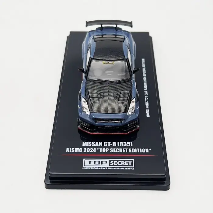 Inno 1:64 Nissan GT-R (R35) Nismo 2024 Tuned by TOP SECRET Hong Kong Toy Car Salon Special Edition