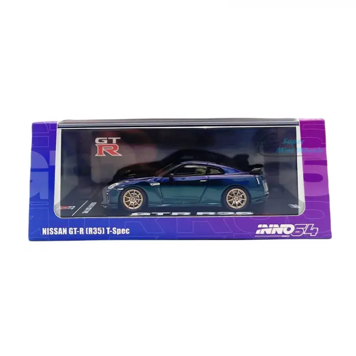 INNO 1/64 NISSAN GT-R (R35) T-SPEC Midnight Purple IN64-R35TS-MP