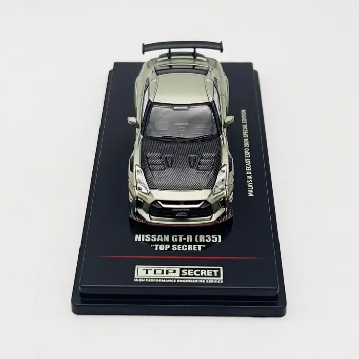 INNO 1:64 Nissan GT-R (R35) Top Secret Malaysia Diecast Expo 2024 Specal Edition