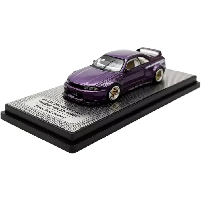 Inno 1/64 Nissan Skyline GT-R (R33) PANDEM ROCKET BUNNY Purple IN64-R33P-PPL