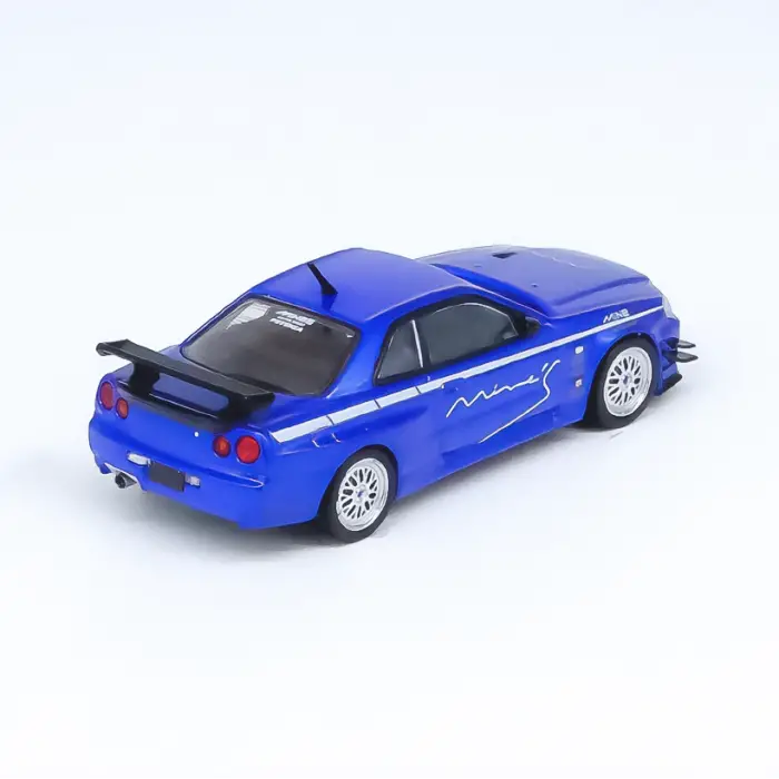 INNO 1:64 Nissan Skyline GT-R V-Spec Tuned By Mines