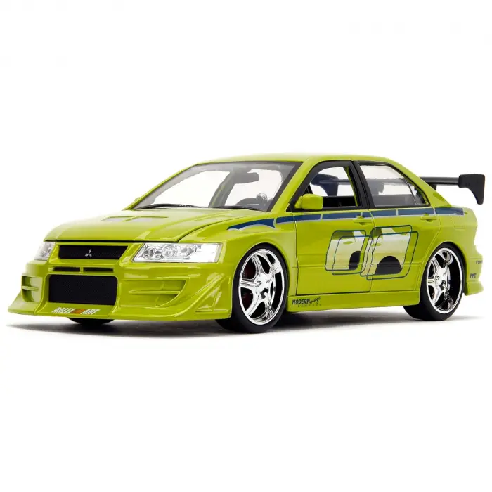 Jada 1:24 F&F Brians Mitsubishi Lancer Evolution VII - 253203052
