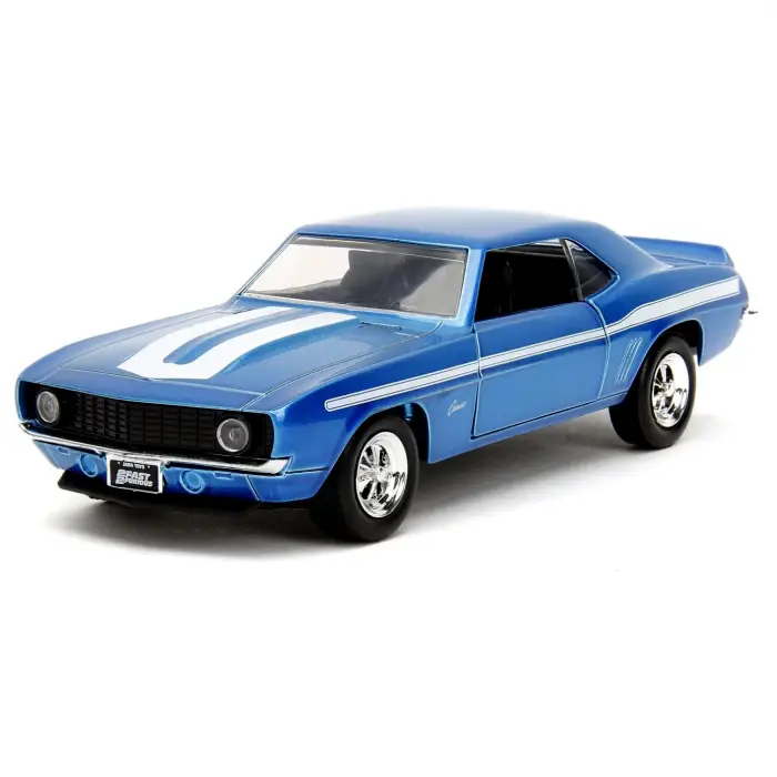 Jada 1:32 F&F Legacy Series - 1969 Chevrolet Camaro & 1968 Dodge Charger Widebody İkili Araba Seti