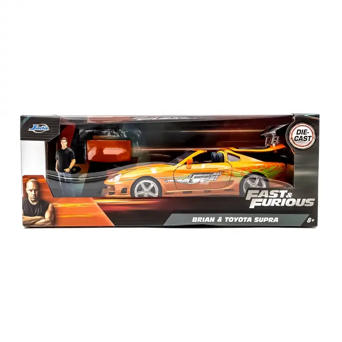 Jada Fast & Furious Brian & 1995 Toyota Supra 1:24 - 253205001