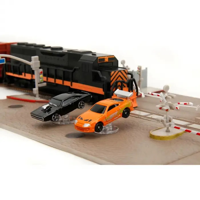 Jada Fast & Furious Nano Train Scene Diorama