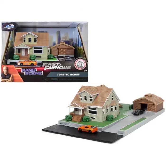 Jada Nano Scene Diorama - Toretto House