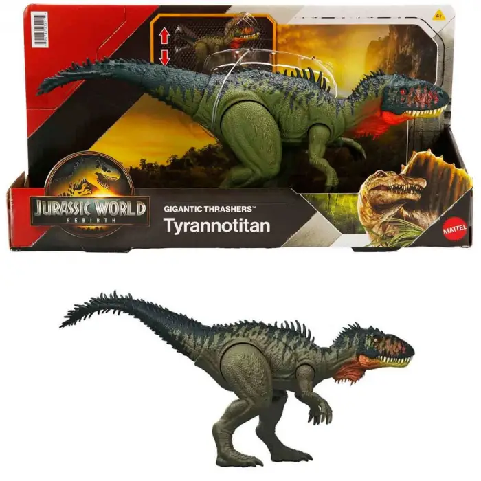 Jurassic World İz Sürücü Dinozor Figürü Tyrannotitan JCL75