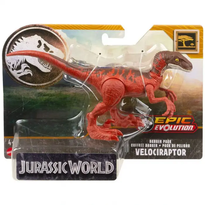 Jurassic World Kaos Teori Tehlikeli Dinazor Paketi Velociraptor - HLN49 - HKT53