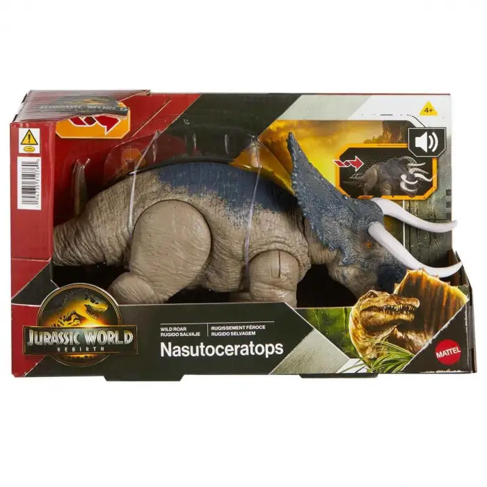Jurassic World Kükreyen Dinozor Nasutoceratops Figür, JGC81