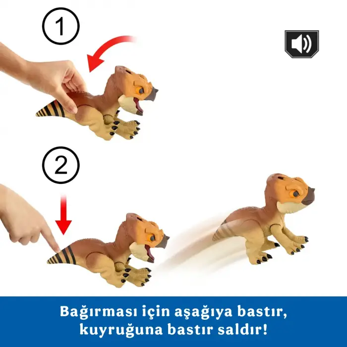 Jurassic World Rebirth Primal Protector Aquilops “Dolores” - JGC01