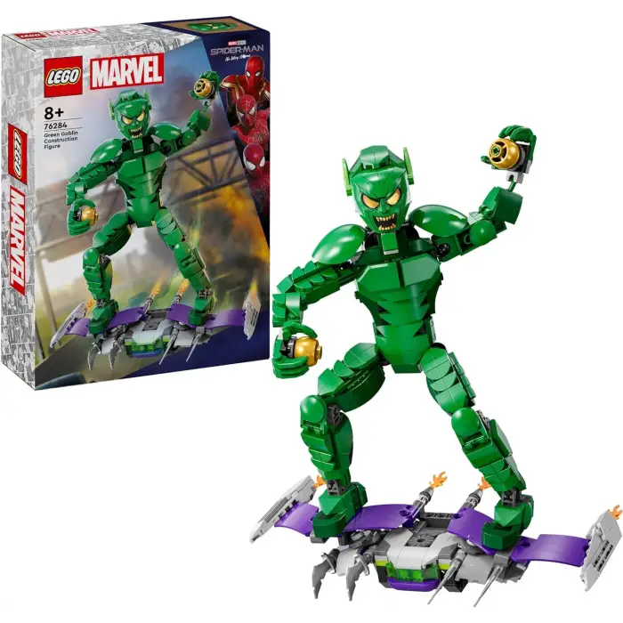 LEGO Marvel Green Goblin Yapım Figürü ,76284