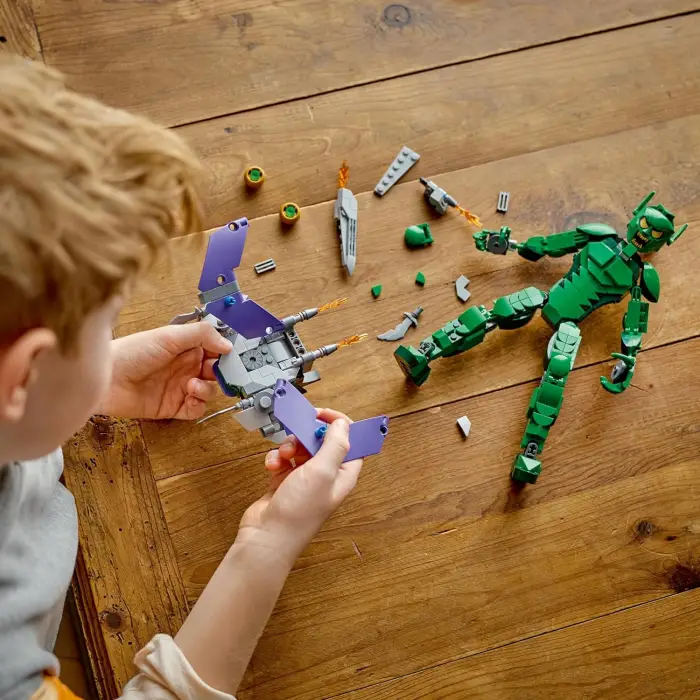 LEGO Marvel Green Goblin Yapım Figürü ,76284