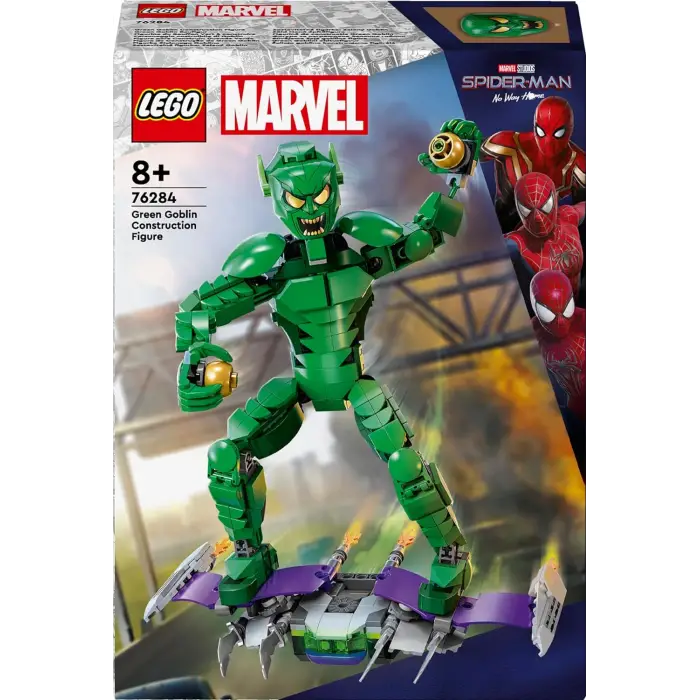 LEGO Marvel Green Goblin Yapım Figürü ,76284