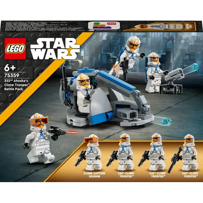 LEGO Star Wars 332. Ahsokanın Klon Trooper’ı Savaş Paketi ,75359