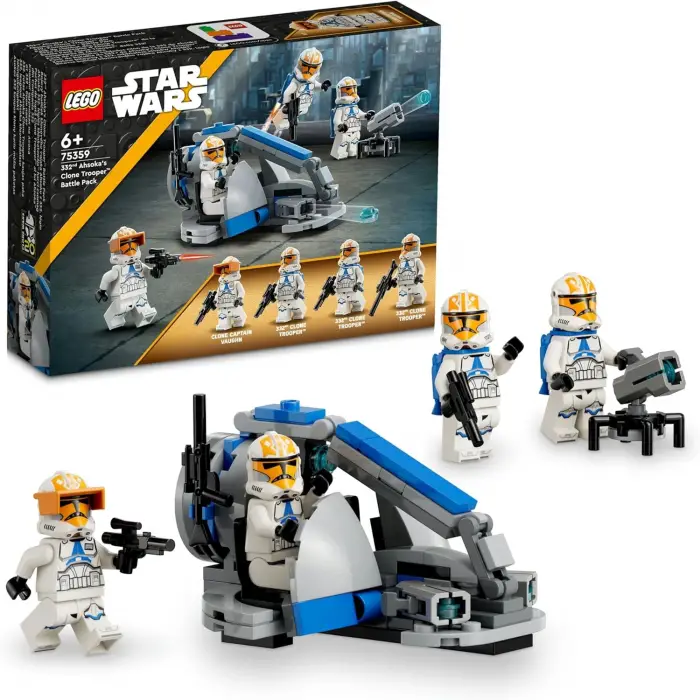 LEGO Star Wars 332. Ahsokanın Klon Trooper’ı Savaş Paketi ,75359