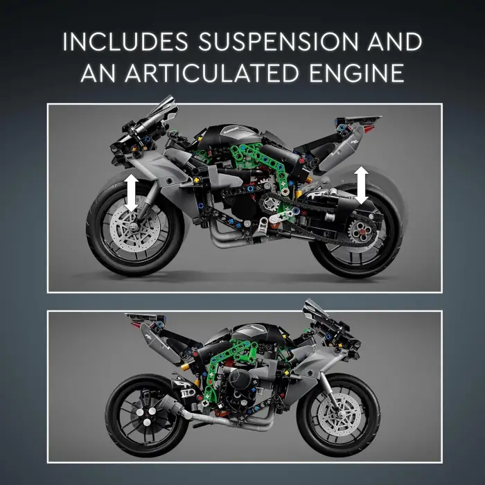 LEGO Technic Kawasaki Ninja H2R Motosiklet, 42170