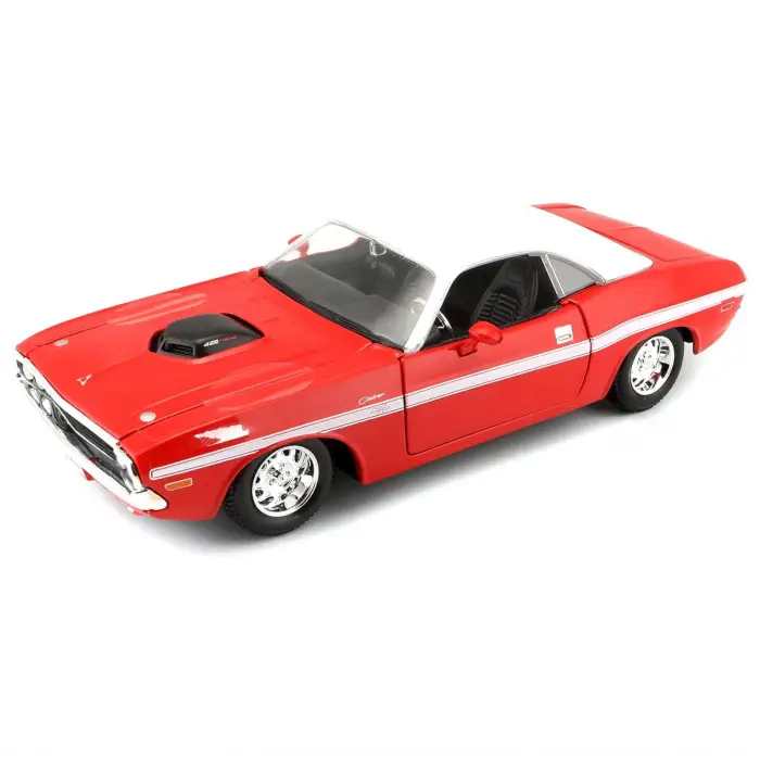 Maisto 1:24 1970 Dodge Challenger R/T Coupe Special Edition Metal Model Araba - 31263