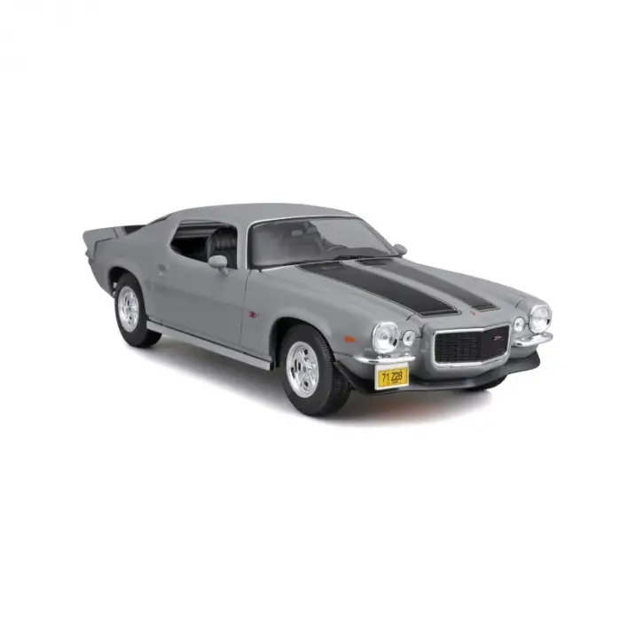 Maisto 1:18 1971 Chevrolet Camaro Diecast Model Araba Gri - 31131