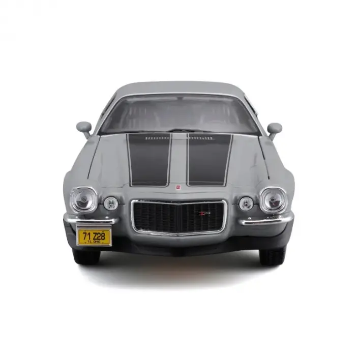 Maisto 1:18 1971 Chevrolet Camaro Diecast Model Araba Gri - 31131