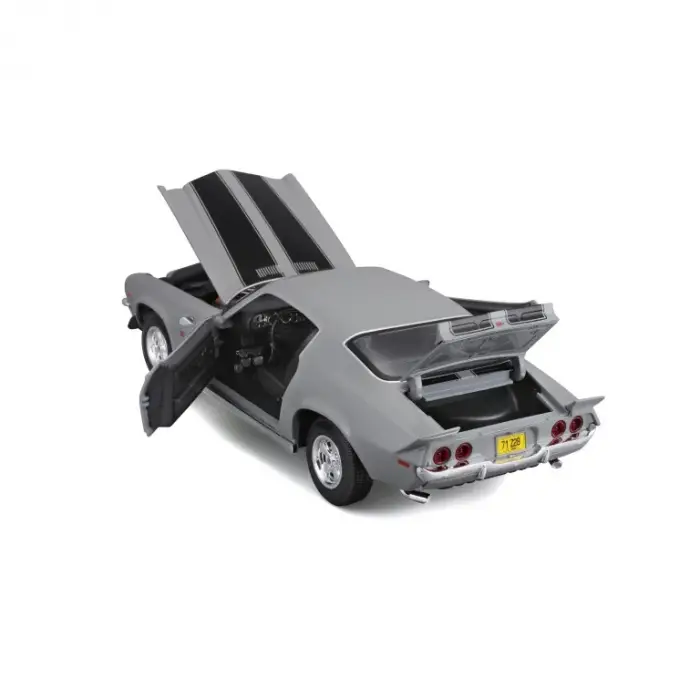 Maisto 1:18 1971 Chevrolet Camaro Diecast Model Araba Gri - 31131