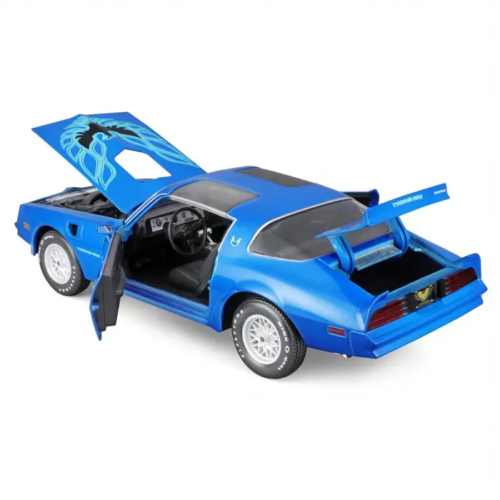 Maisto 1:18 1978 Pontiac Firebird Trans Am Diecast Model Araba Mavi - 31464