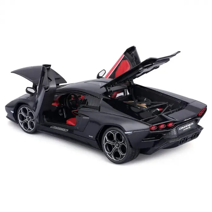 Maisto 1:18 Lamborghini Countack LPI 800-4 - Siyah Die-cat Model Araba - 31459